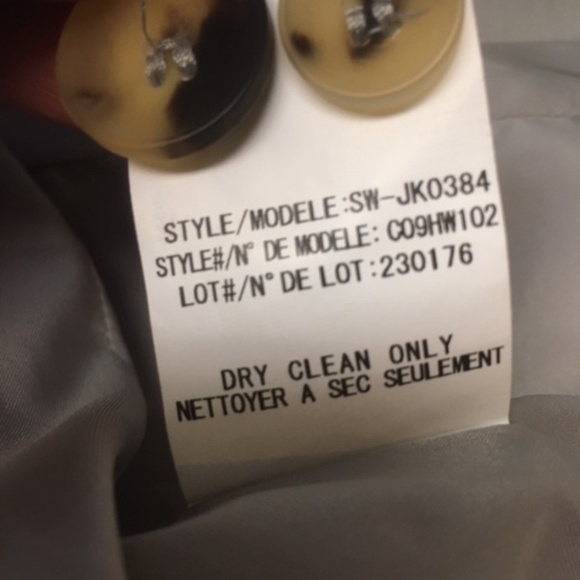 HELMUT LANG Light Gray Single Button Blazer Jacket - Picture 11 of 11